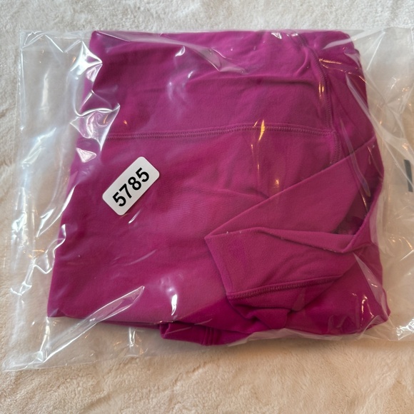 Lululemon It's Rulu Long Sleeve Activewear Shirt Ripened Raspberry 45785 - Picture 13 of 13